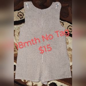 Boys Fall Jon Jon Shortall Gingham